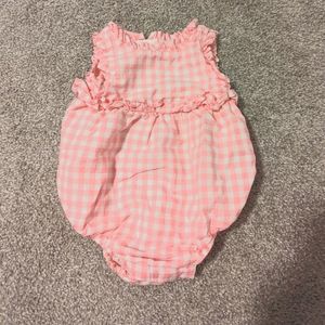 3 For $18 Gap pink plaid baby romper